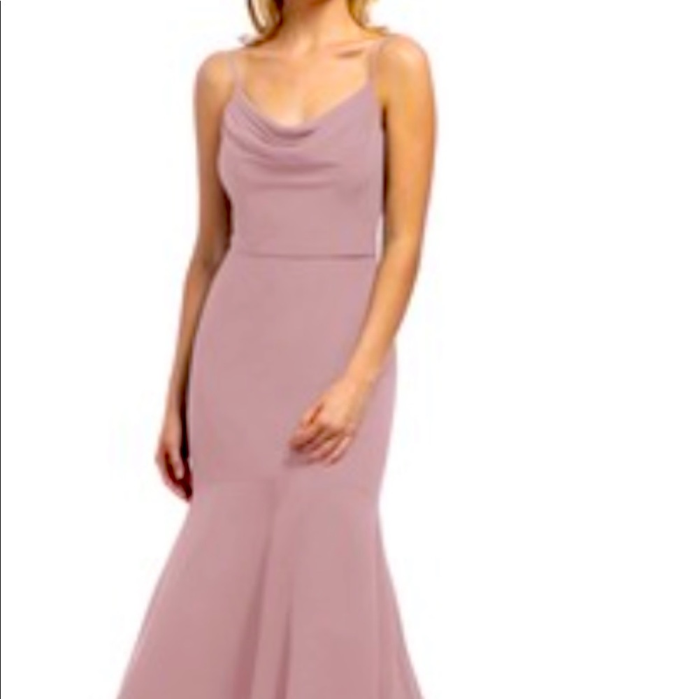 Dusty rose Dress.